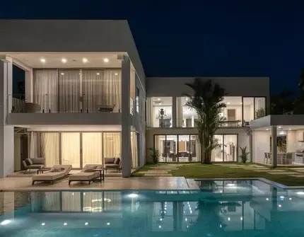 Laguna Homes - external night