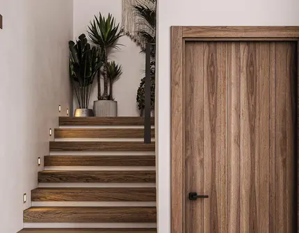 Chandra Samui designer villas - staircase