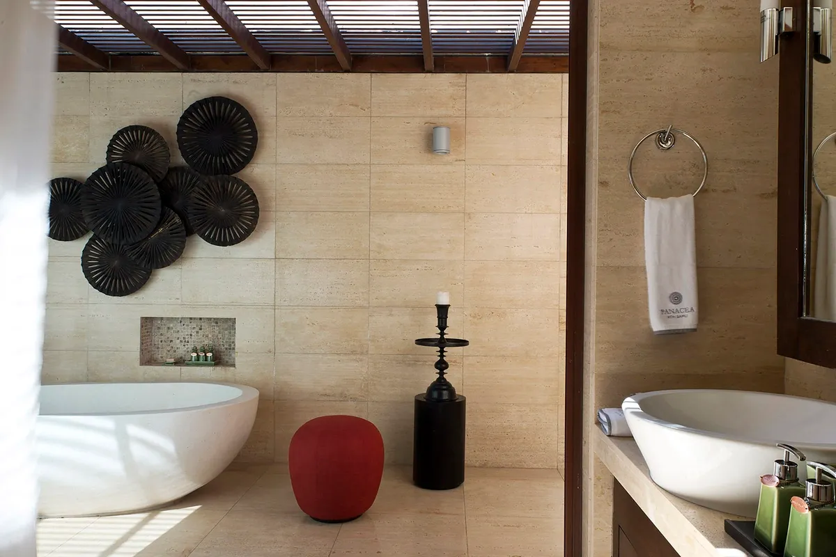 Panacea Retreat Villa Praana – Bathroom