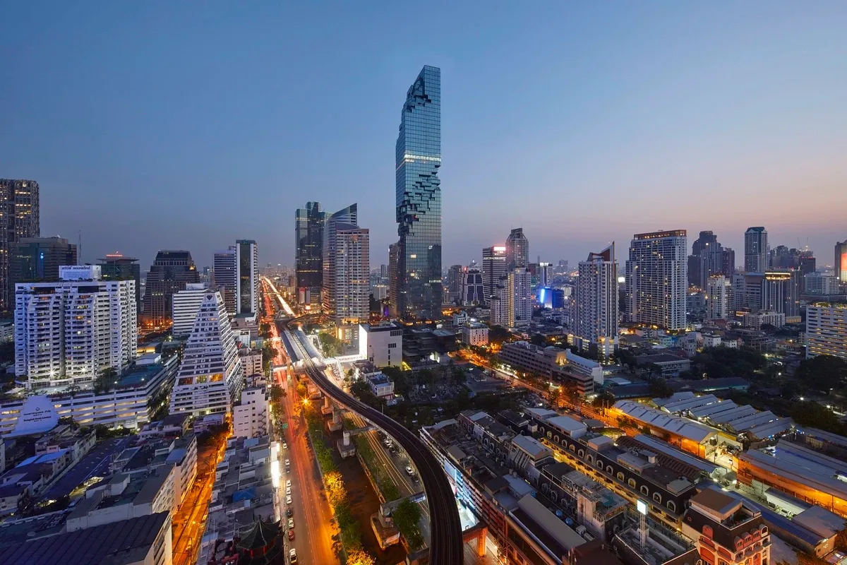 The Ritz-Carlton Residences Bangkok - aerial shot