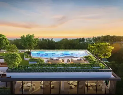 So Origin Bangtao resort condo - rooftop pool