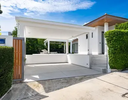 Hideway Villa Samui - car parking