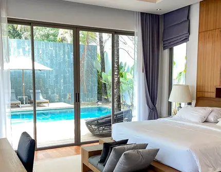 Anchan Grand Residence - bedroom with pool
