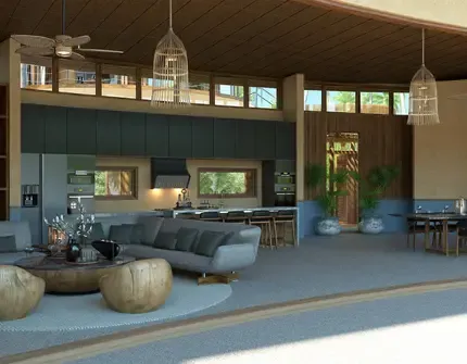 Kunkhao Tara Villas– Living Area