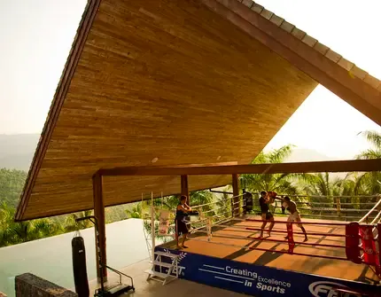 Panacea Retreat Villa Praana – Boxing area
