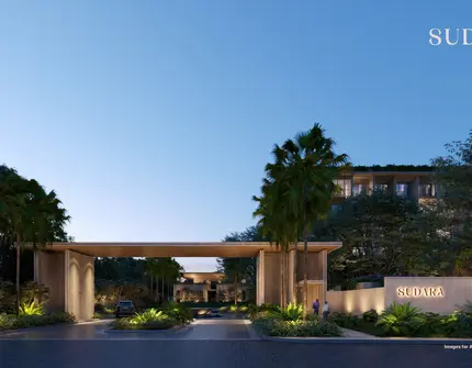 Sudara Phuket luxury condo - Front Entry Gate