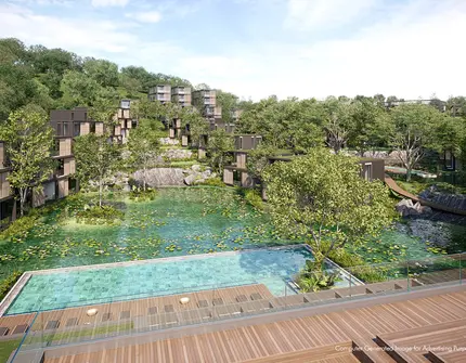 Condominium on Phuket MGallery Residences MontAzure Lakeside exterior