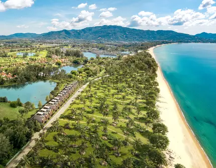 Beach Terraces - Aerial beach front 1