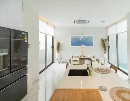 Luxury villas on Phuket The Residence Kitchen area