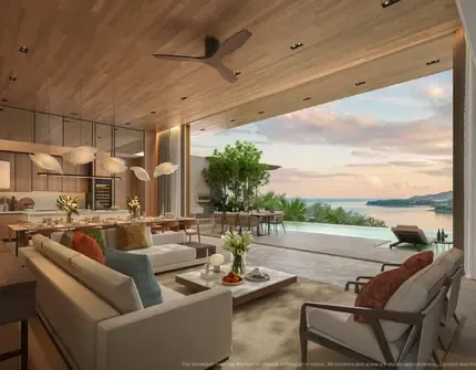 NATURALE Kamala living room with view