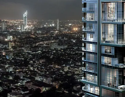 Four Seasons Private Residences Bangkok - high floor closeup