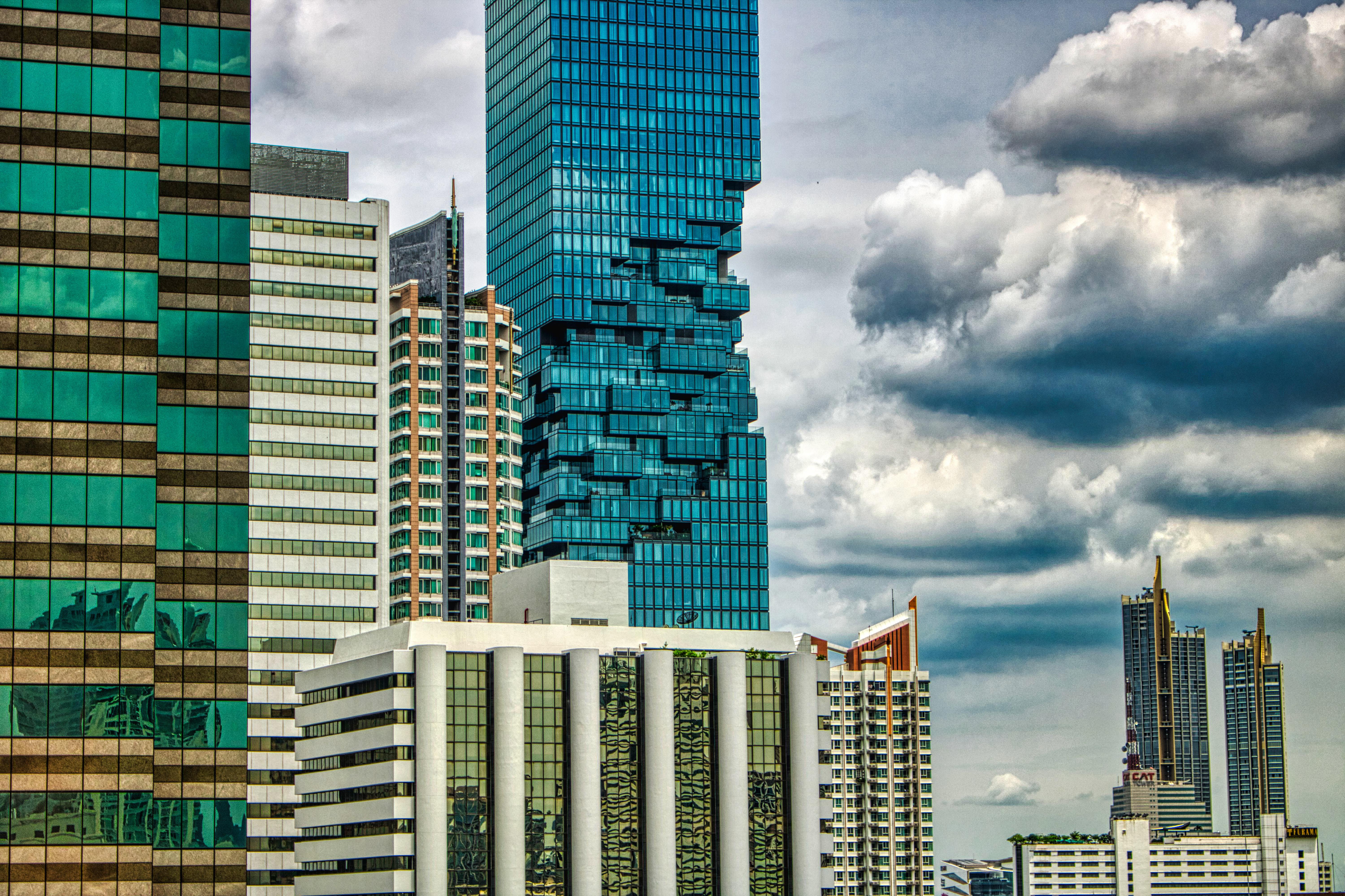 Mahanakhon skyscraper in Silom area