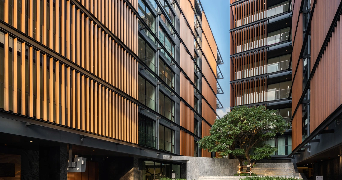 None Chalermnit Art De Maison Condo in Bangkok Courtyard