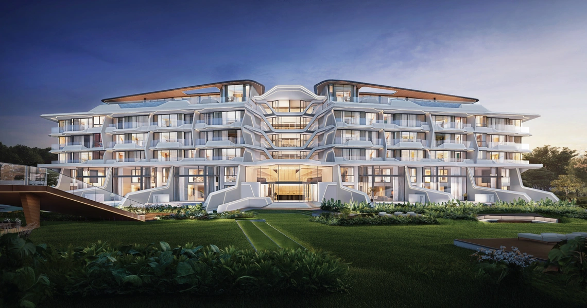 Botanica Hythe luxury condo - Building