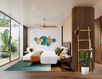 Banyan Tree Grand Residences - Oceanfront Villas - master bedroom