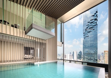 None Tait Sathorn  12 Luxury Bangkok Condominium Swimming Pool