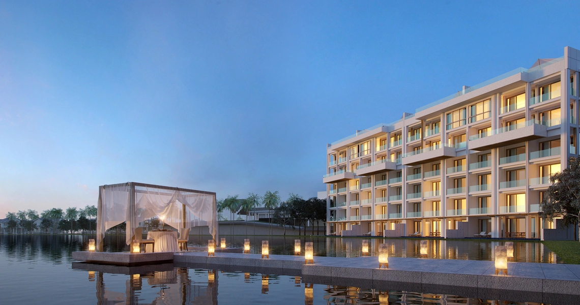 Angsana Oceanview Residences - Aerial