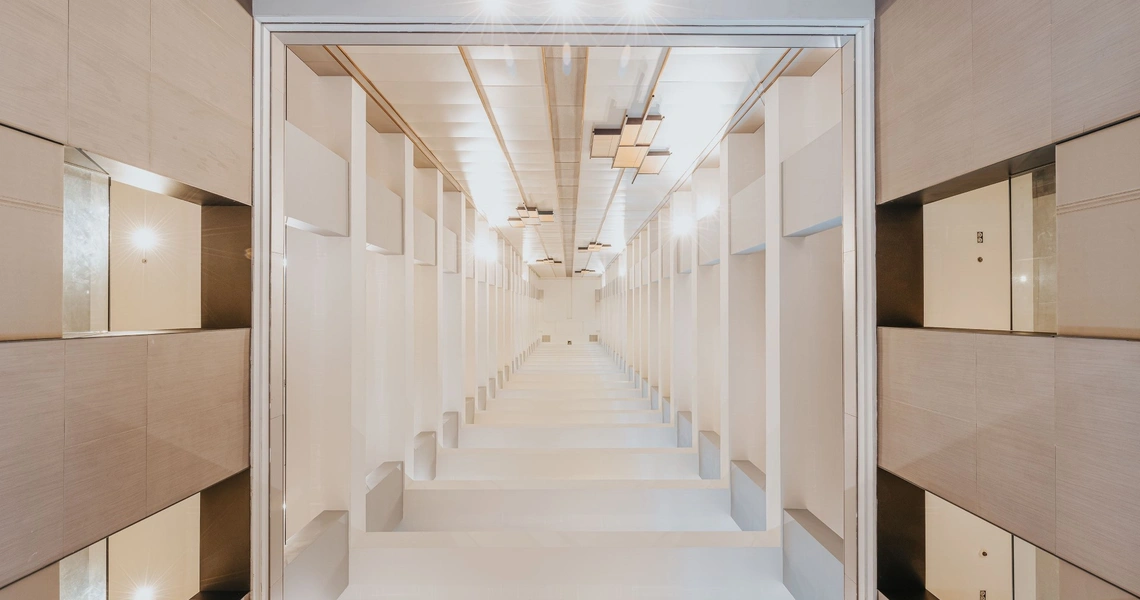 Hyde Heritage Thonglor Bangkok luxury condo - Grand Lounge view from below