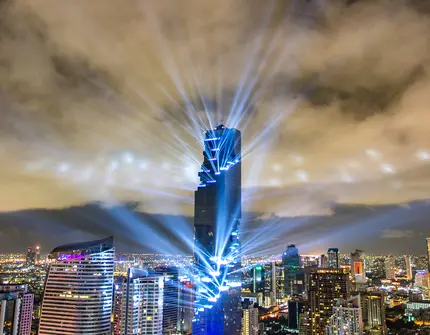 The Ritz-Carlton Residences Bangkok - light show