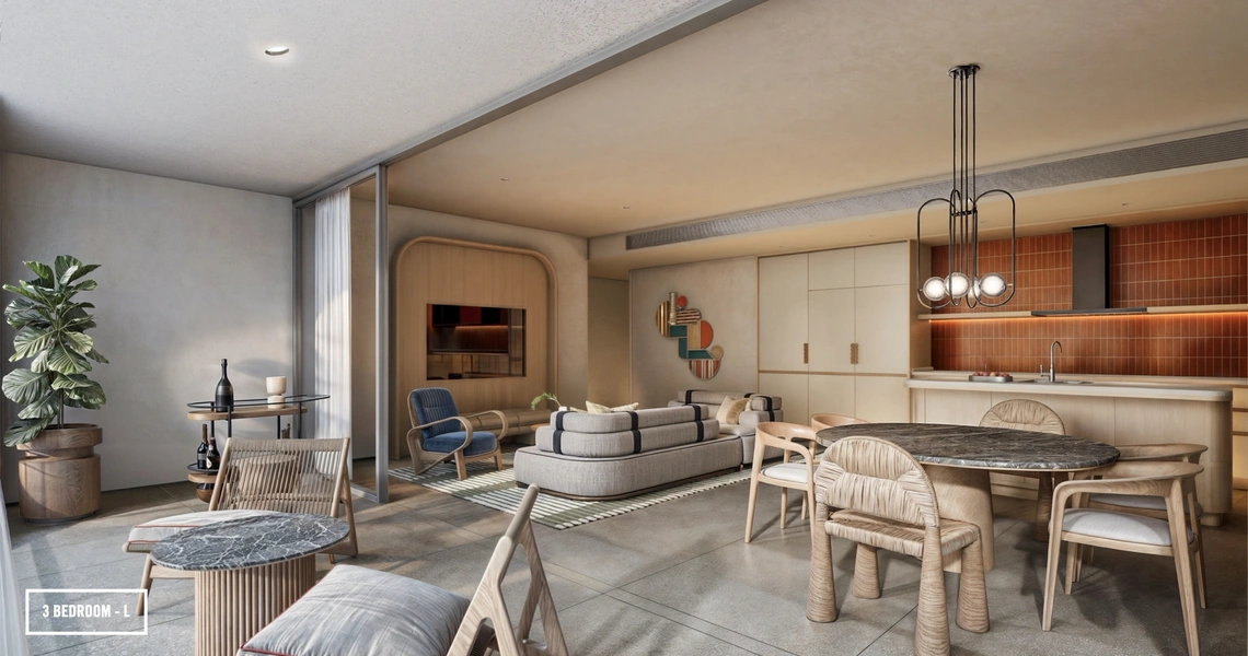 The Standard  - 3 Bedroom L
