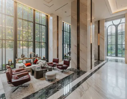Hyde Heritage Thonglor Bangkok luxury condo - lobby