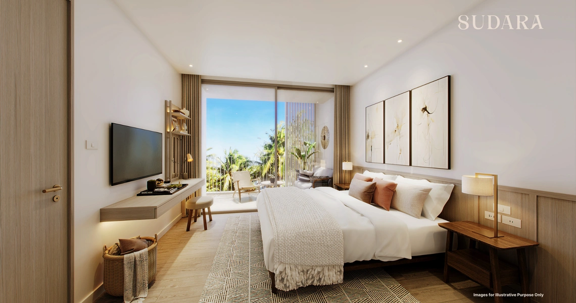 Sudara Phuket luxury condo - Two Bedroom Master Bedroom