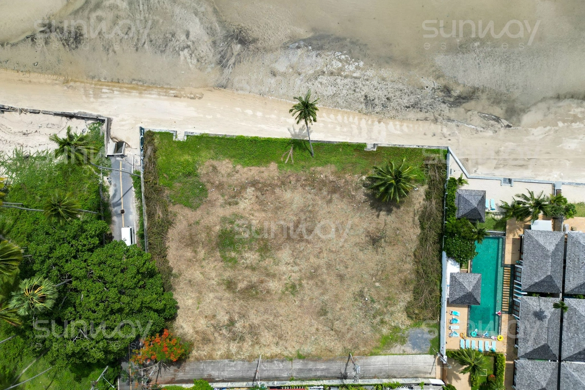 Nathon Town Beach Land - Bird eye view