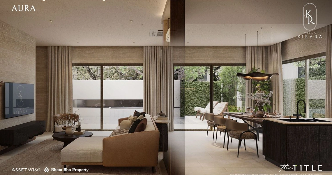 Villa Kirara - Aura living area