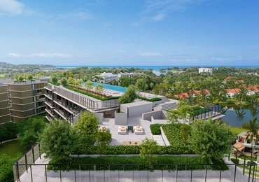 Laguna Aster Phuket luxury condo - rooftop