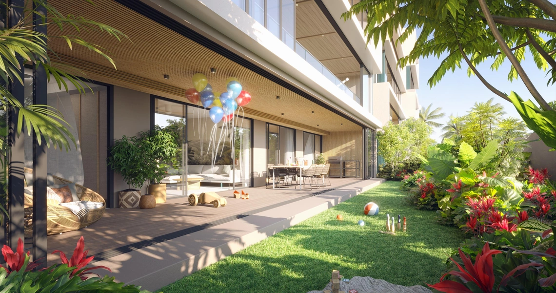 Laguna Seaside - Garden ground floor