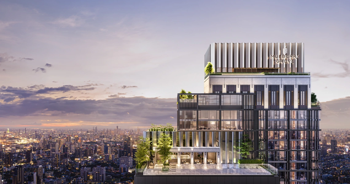 None Mulberry Grove Sukhumvit Luxury Condo Rooftop