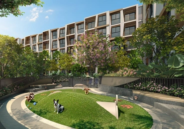 Rhea by Sansiri resort condo - pet park