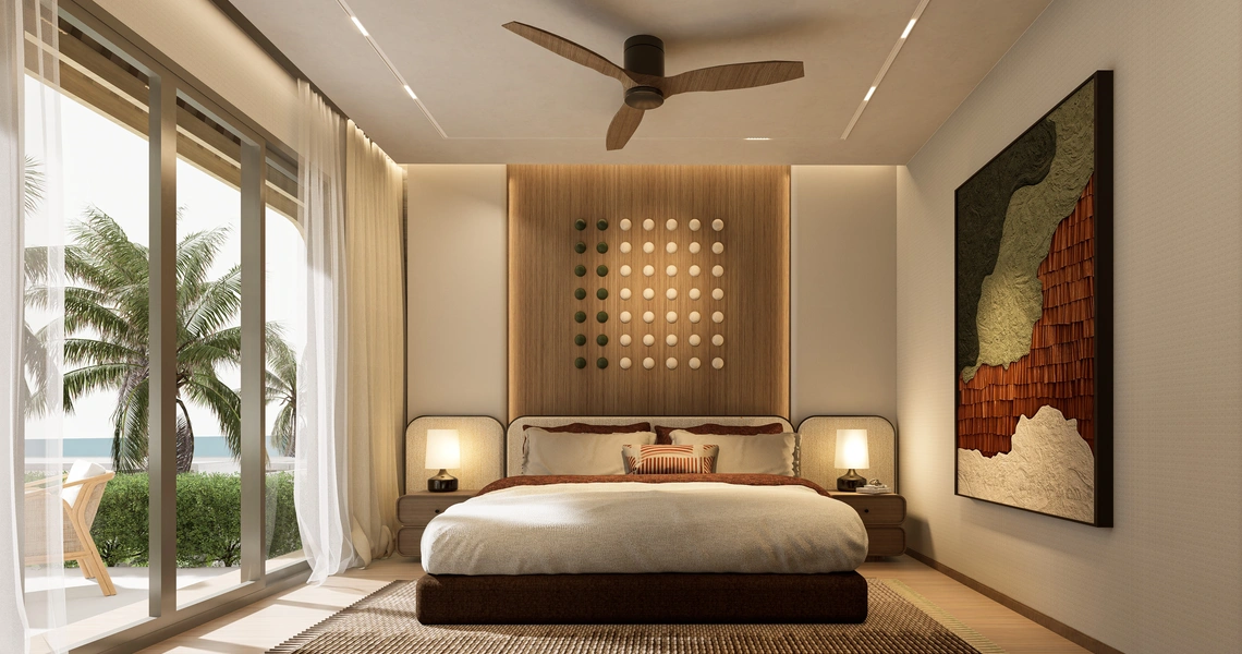 Banyan Tree Beach Residences Varuna - master bedroom