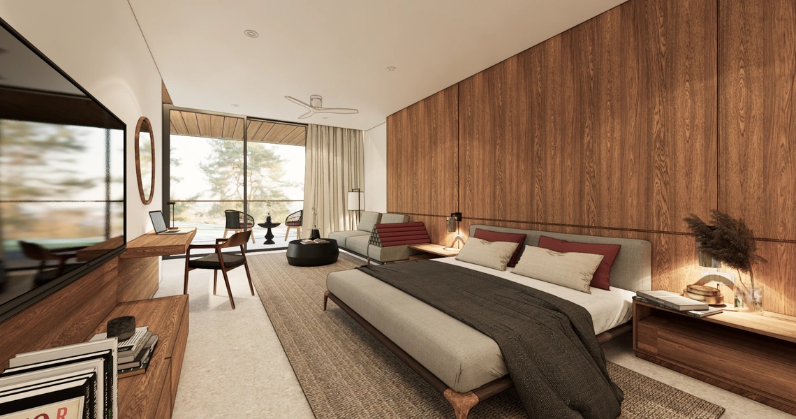 Kiara Reserve Residences - Penthouse Bedroom 1