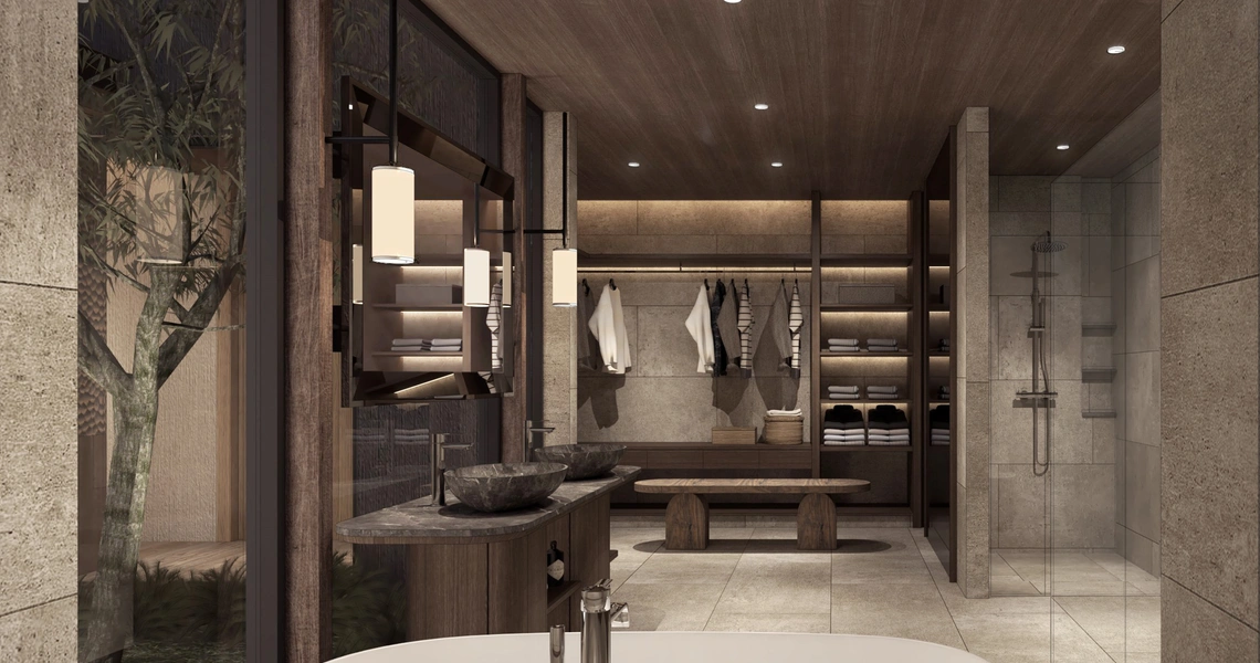 The Sky Series Collection at Sri Panwa Villa Closet