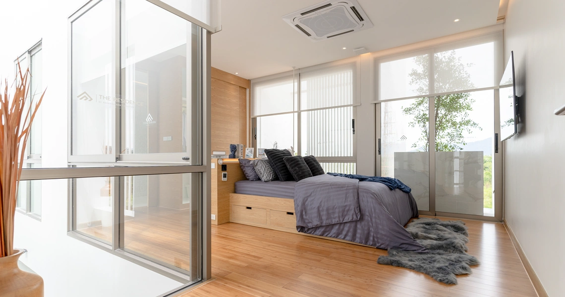 Luxury villas on Phuket The Residence Guest bedroom