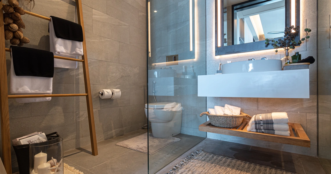 Condominium on Phuket MGallery Residences MontAzure Lakeside bathroom