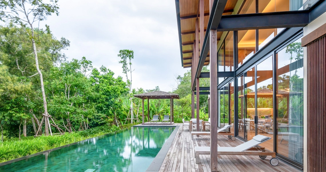 Tri Vananda  luxury villas  area