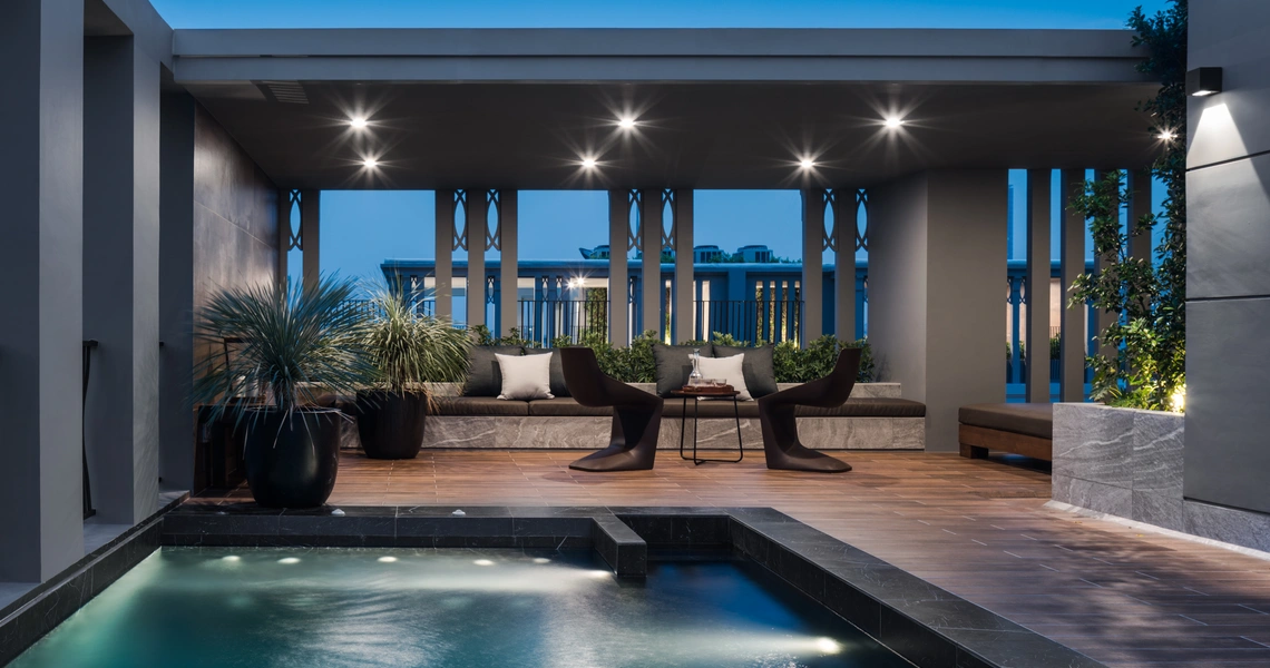 Malton Ari Bangkok Luxury Houses Tropical Loft swimming pool