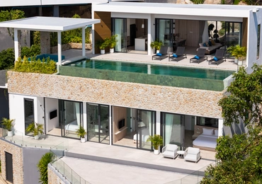 None Villa Sea Stone - Aerial View
