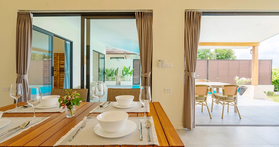 Indu Cocoon dining room