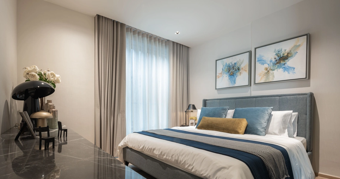 None Chalermnit Art De Maison Condo in Bangkok bedroom