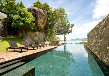 None Luxury villas on Samui Luxury 3 Bedroom Pool Villa in Samujana swimming pool