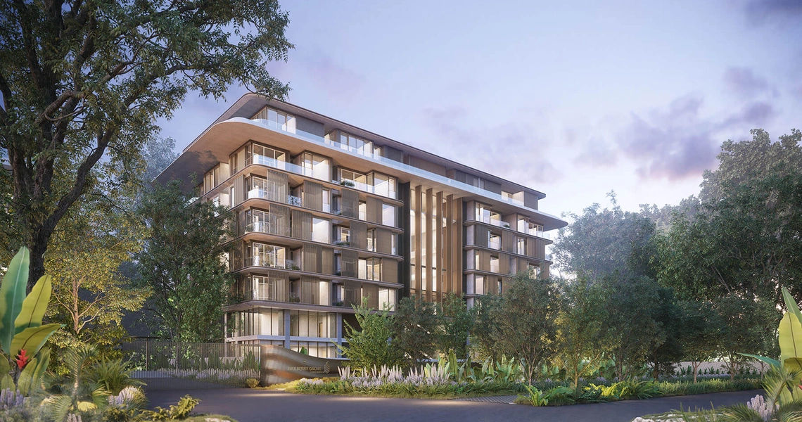 Mulberry Grove at The Forestias Luxury Bangkok Condo exterior