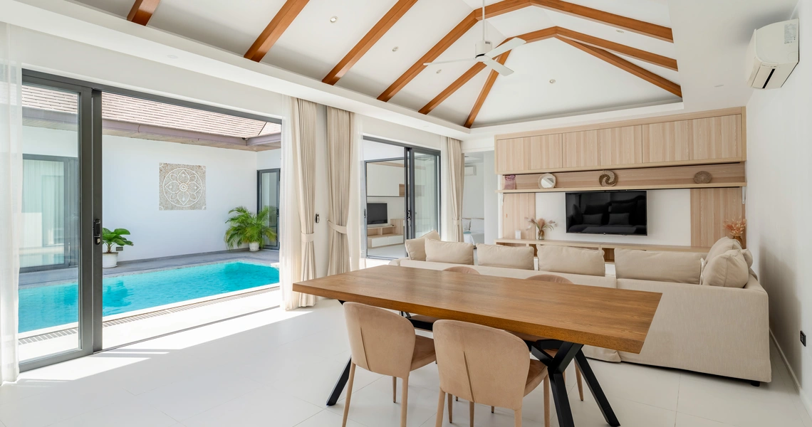 Hideway Villa Samui - living room