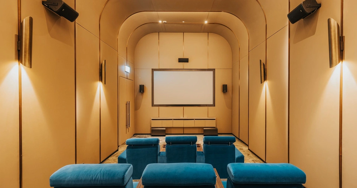 Hyde Heritage Thonglor Bangkok luxury condo - private cinema