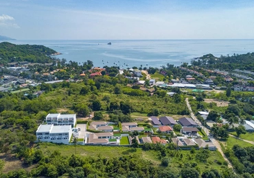 None Villa Paradise – Bird's-eye view