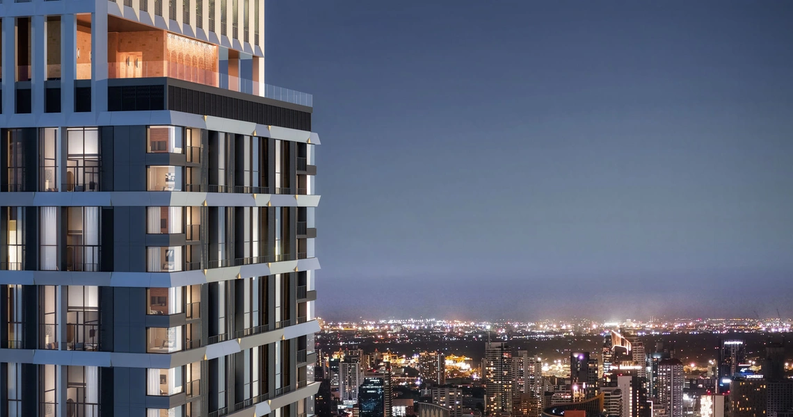 Noble Form Thonglor luxury high-rise - top floors and rooftop