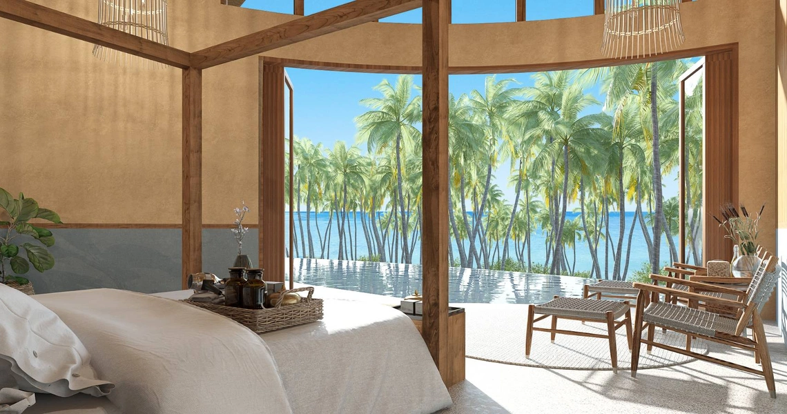 None Kunkhao Tara Villas–Ecological Bedroom