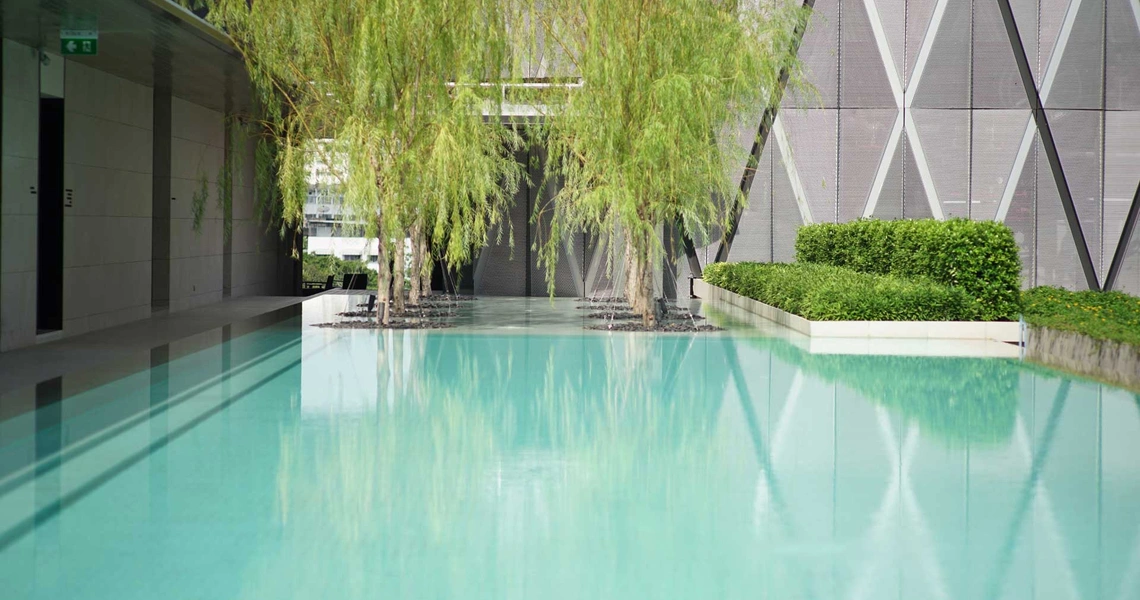 Banyan Tree Riverside Residences Bangkok swimming pool